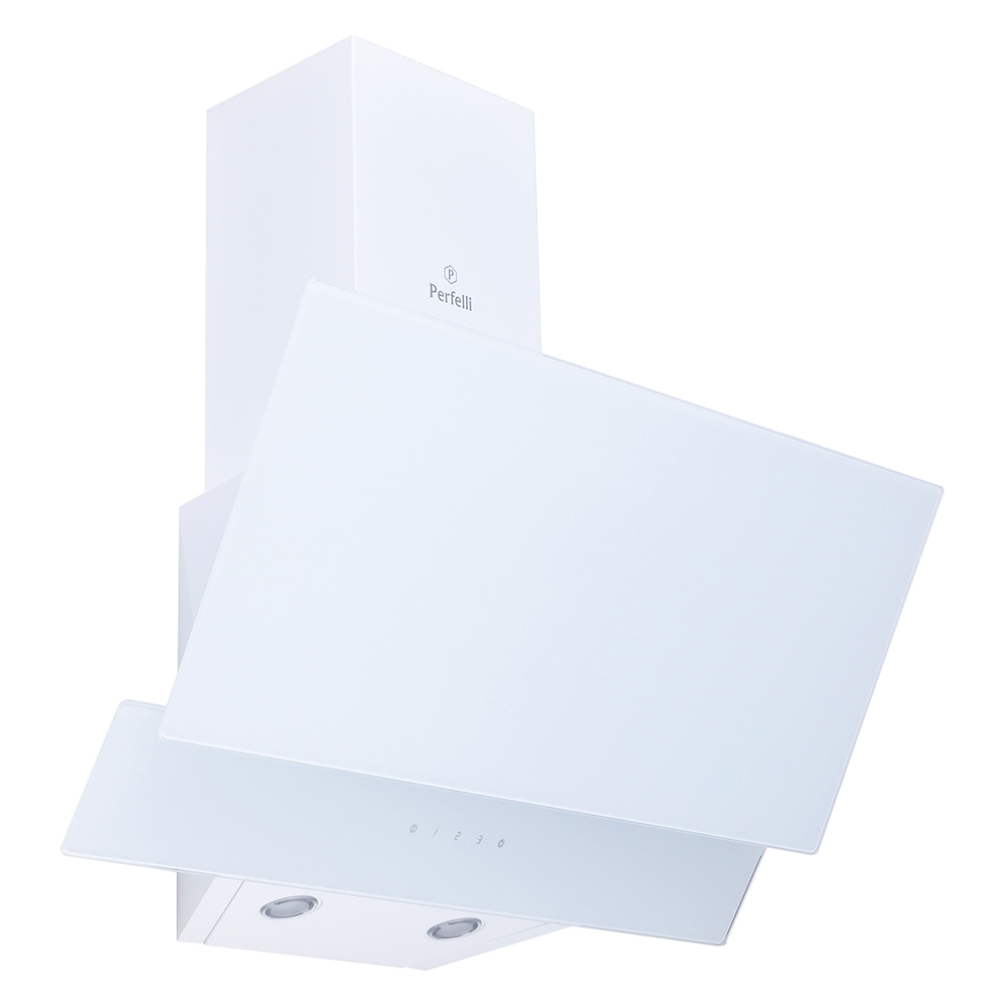 Вытяжка декоративная наклонная PERFELLI DNS 6252 D 700 WH LED - фото 2