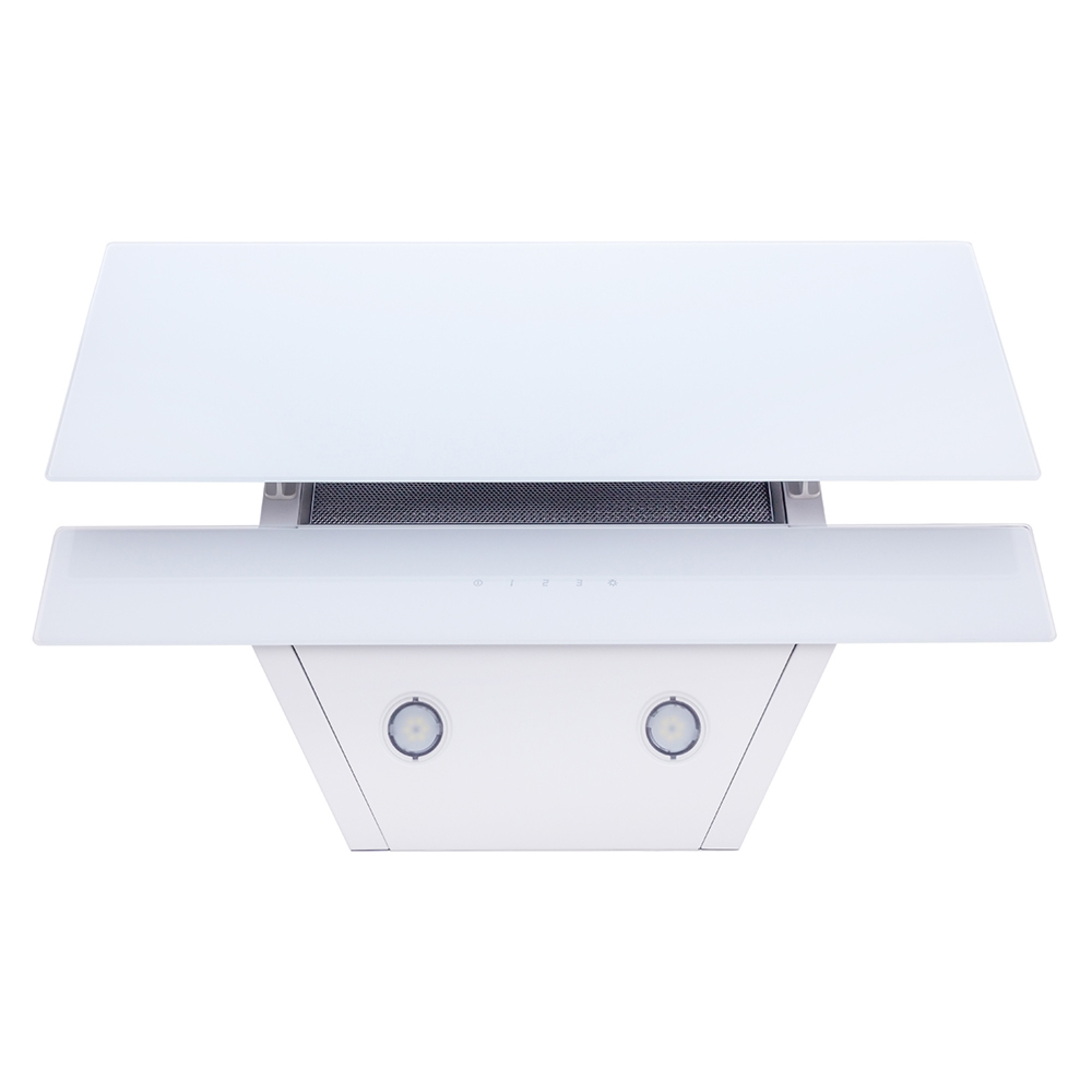 Вытяжка декоративная наклонная PERFELLI DNS 6252 D 700 WH LED - фото 5