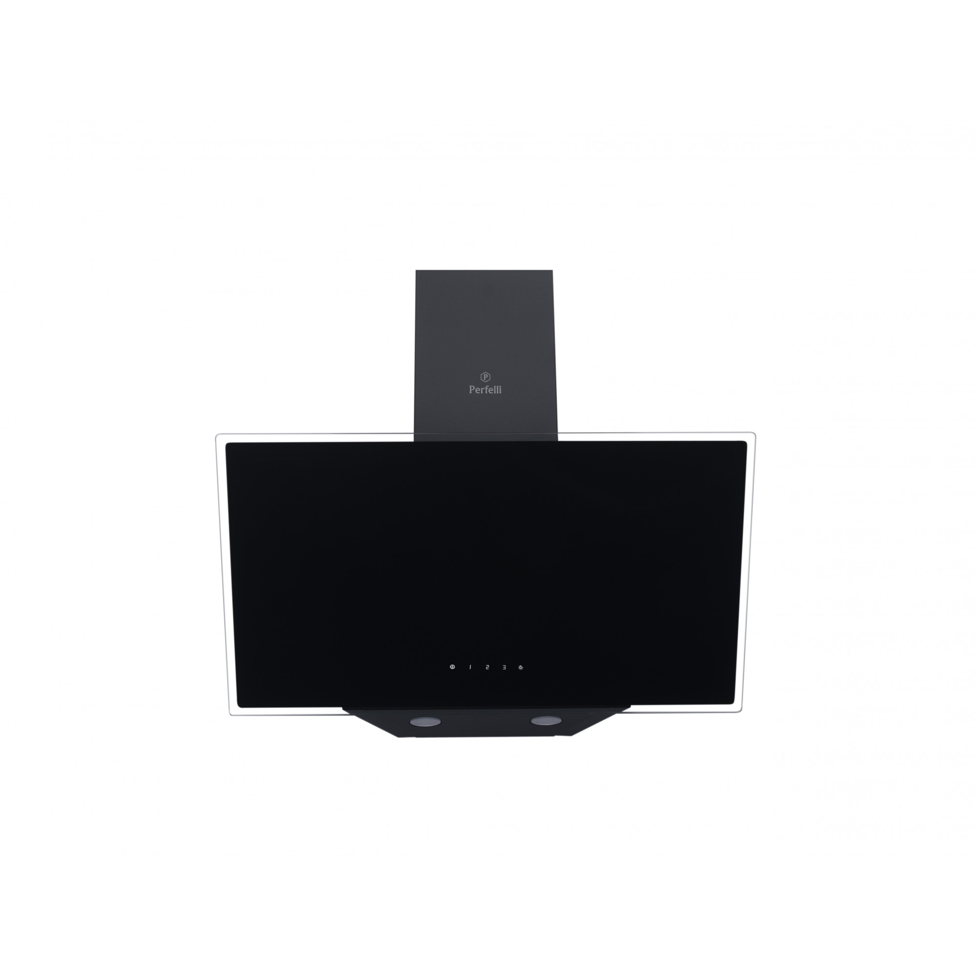 Витяжка декоративна похила PERFELLI DNS 6272 D 700 BL LED (Колір Чорний) - фото 2 Витяжка декоративна похила PERFELLI DNS 6272 D 700 BL LED - фото 2