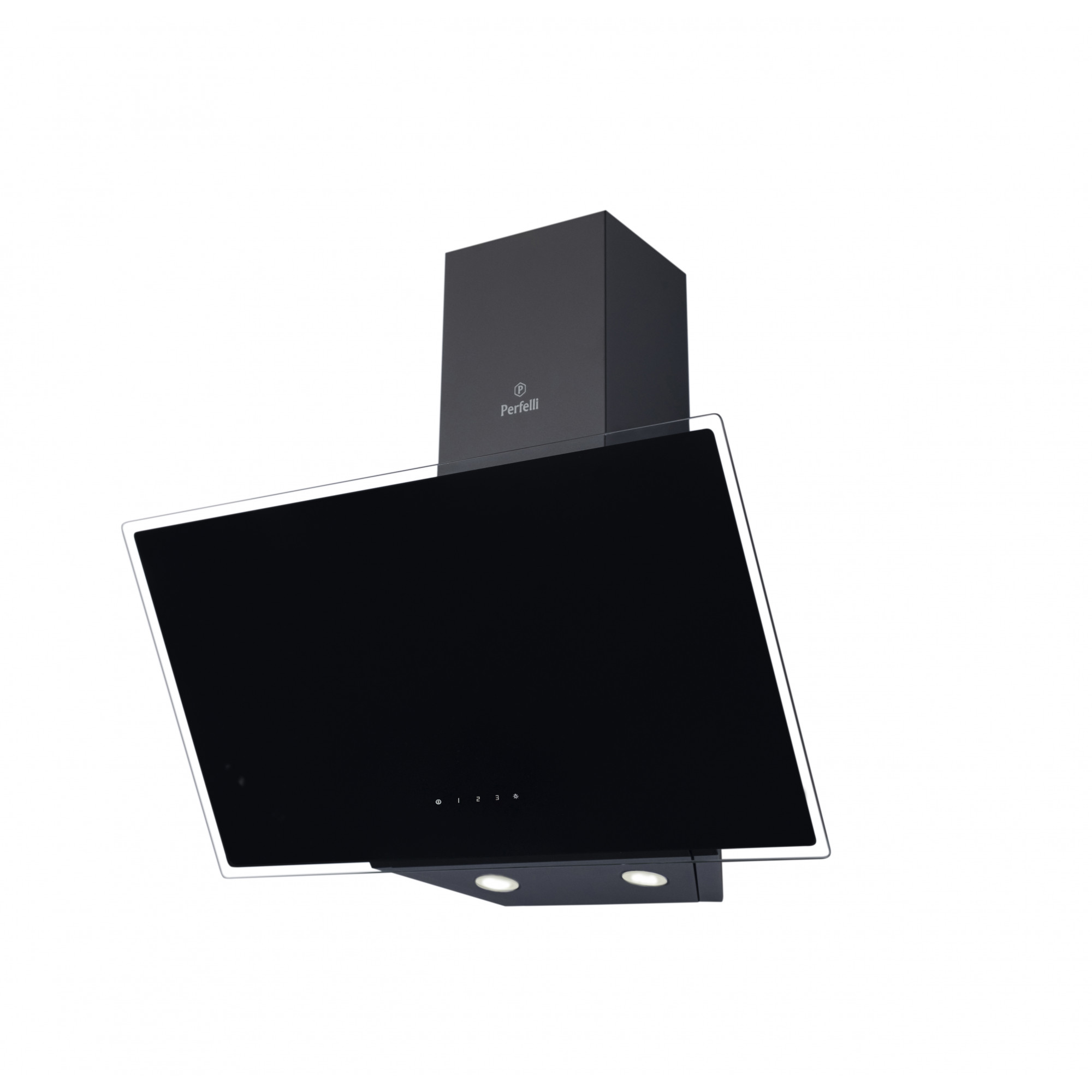 Витяжка декоративна похила PERFELLI DNS 6272 D 700 BL LED (Колір Чорний) - фото 5 Витяжка декоративна похила PERFELLI DNS 6272 D 700 BL LED - фото 5