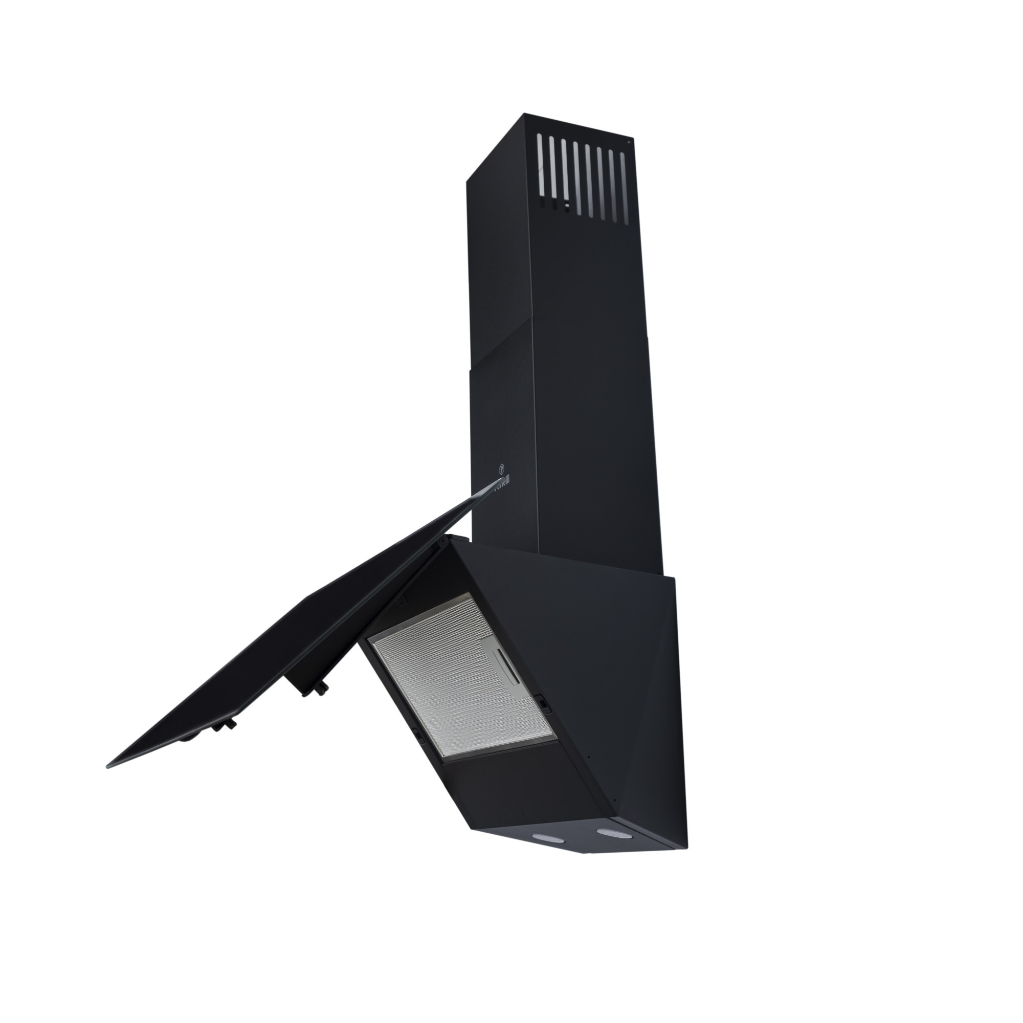 Витяжка декоративна похила PERFELLI DNS 6272 D 700 BL LED (Колір Чорний) - фото 6 Витяжка декоративна похила PERFELLI DNS 6272 D 700 BL LED - фото 6