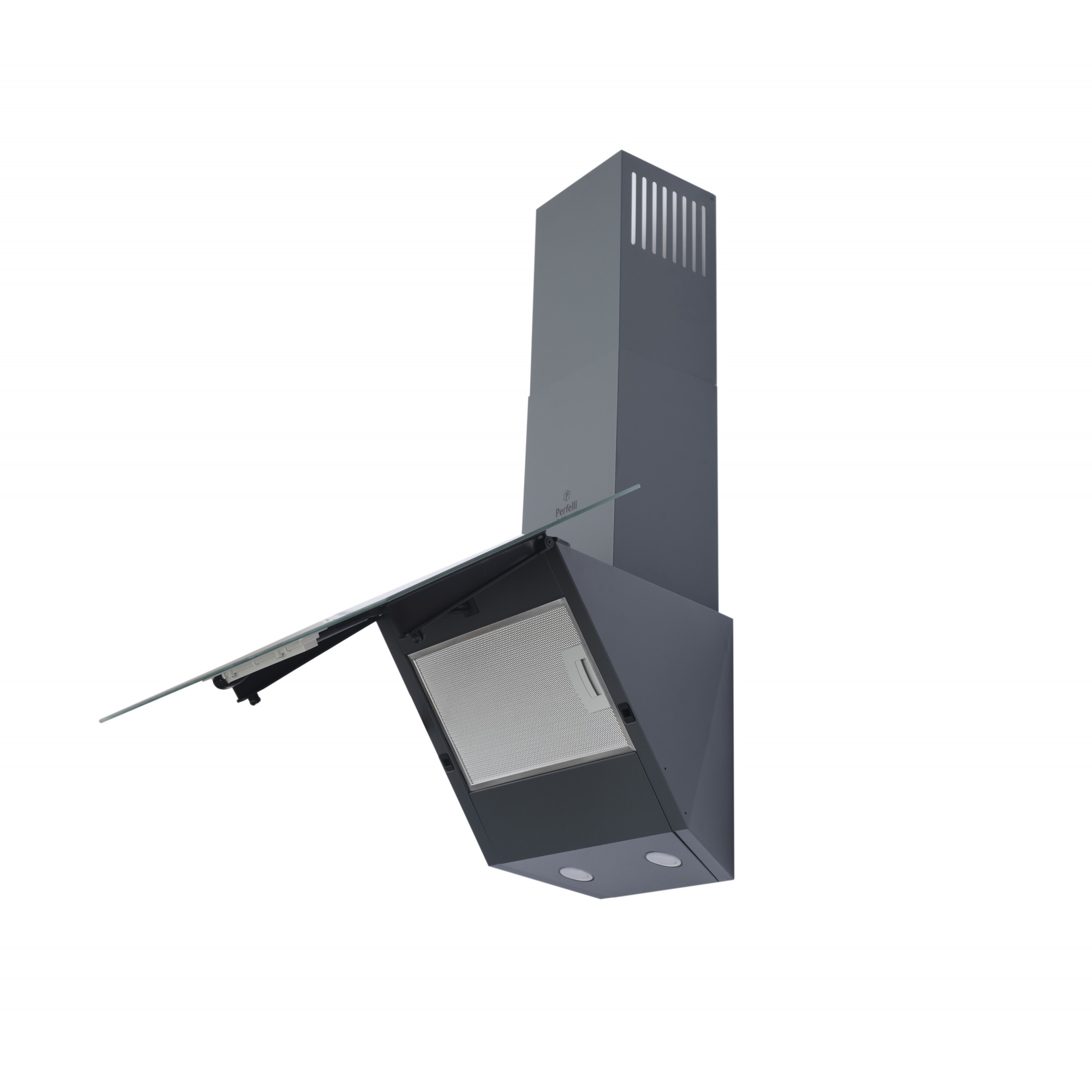 Вытяжка декоративная наклонная PERFELLI DNS 6272 D 700 SG LED - фото 6