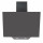 Вытяжка декоративная наклонная Perfelli DNS 6422 D 850 GR LED