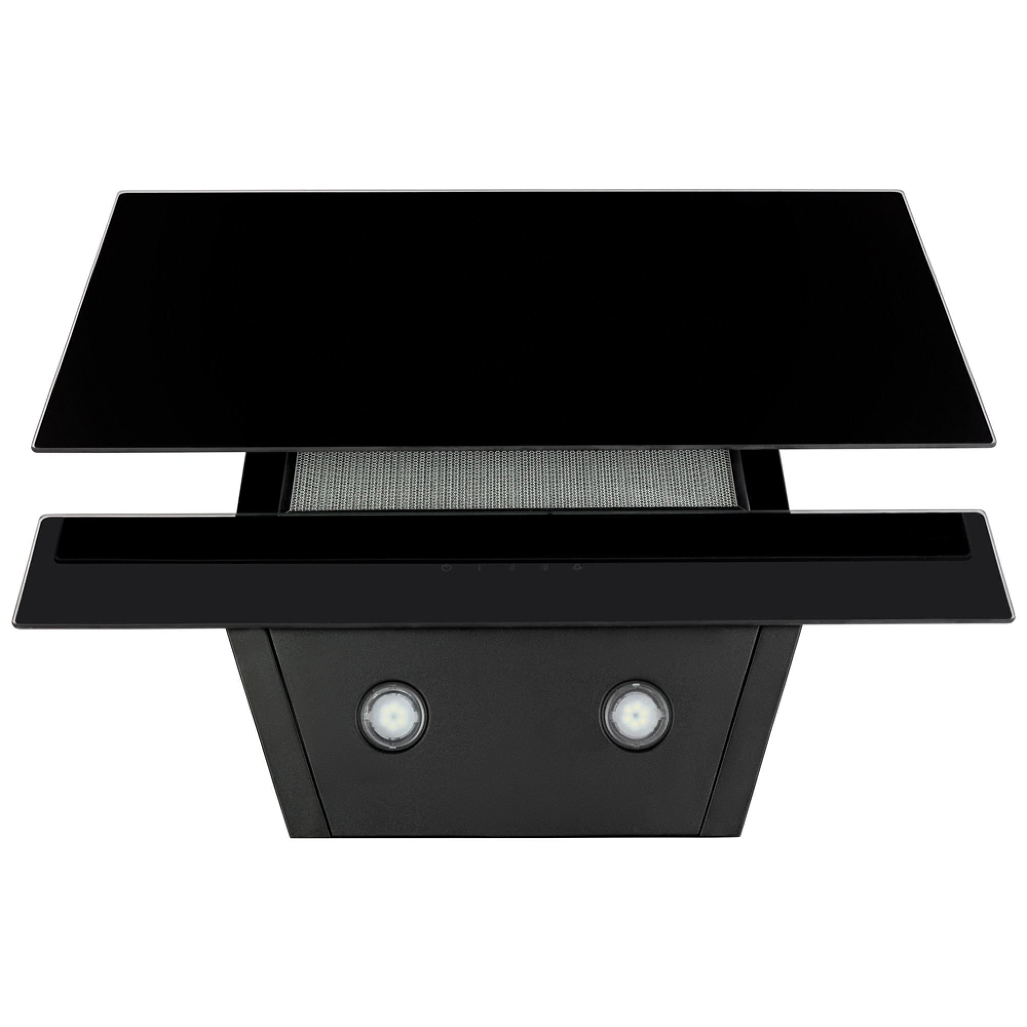 Вытяжка декоративная наклонная PERFELLI DNS 6452 D 850 BL LED - фото 6