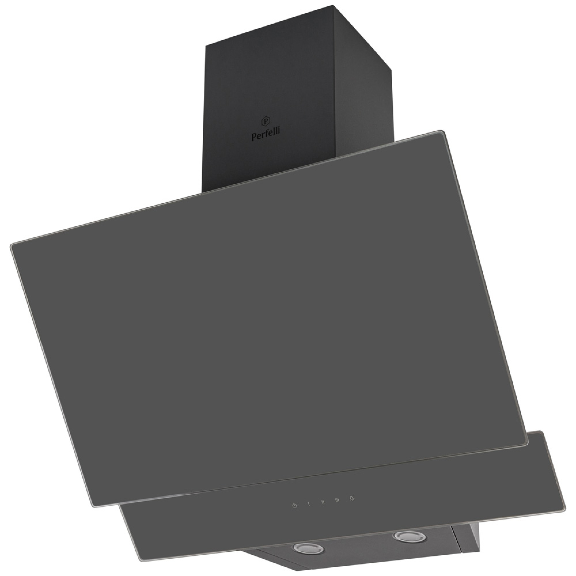 Вытяжка декоративная наклонная PERFELLI DNS 6452 D 850 GR LED - фото 4