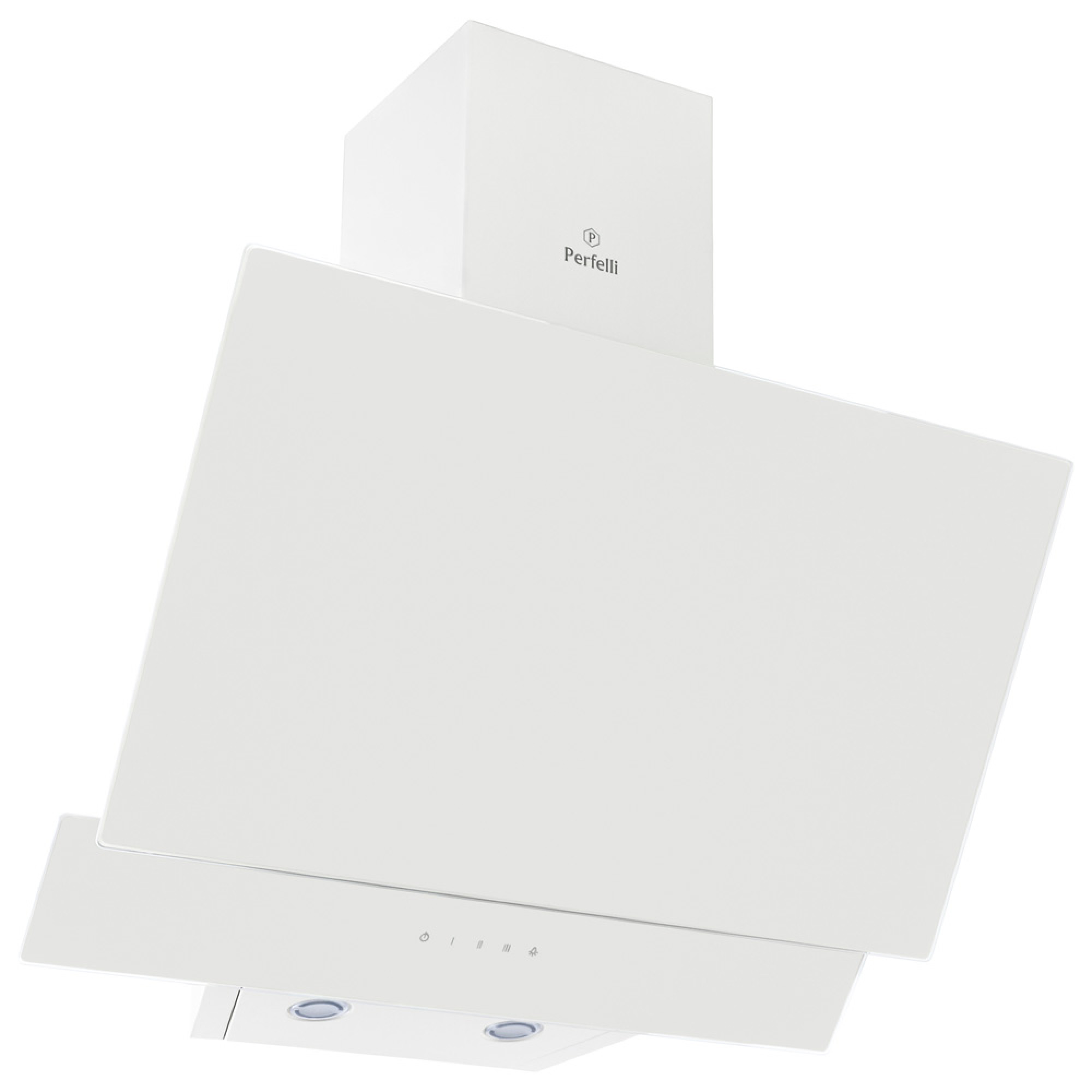 Вытяжка декоративная наклонная PERFELLI DNS 6452 D 850 WH LED (Цвет Белый) - фото 2 Вытяжка декоративная наклонная PERFELLI DNS 6452 D 850 WH LED - фото 2