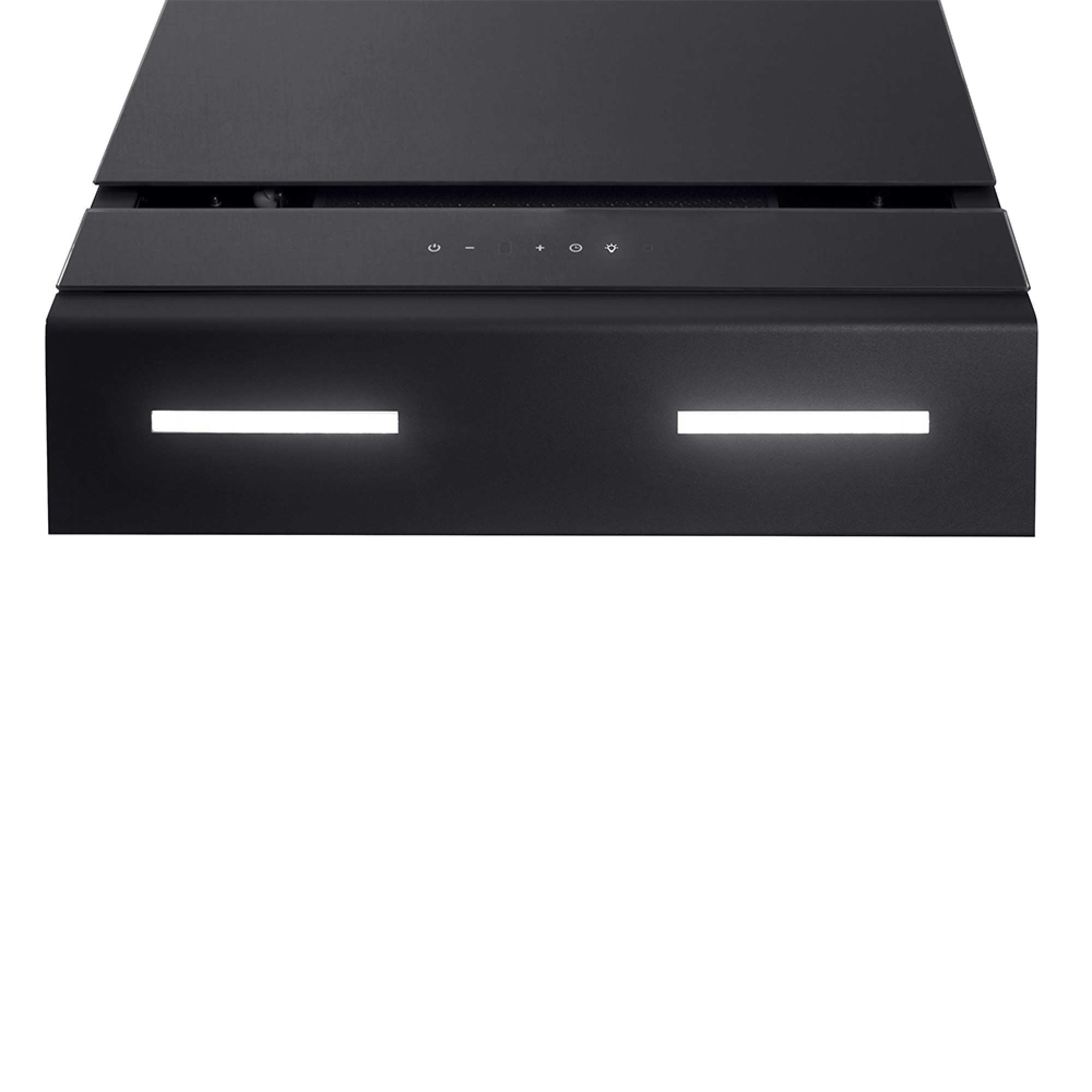 Вытяжка декоративная наклонная PERFELLI DNS 6723 B 1100 BL LED Strip - фото 6