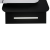 Витяжка декоративна похила Perfelli DNS 6753 B 1100 WH/BL LED Strip (Італія)- № 4