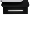 Витяжка декоративна похила Perfelli DNS 6753 B 1100 WH/BL LED Strip (Італія)- № 5