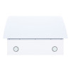 Вытяжка декоративная наклонная PERFELLI DNS 6862 W LED (Италия)- № 4