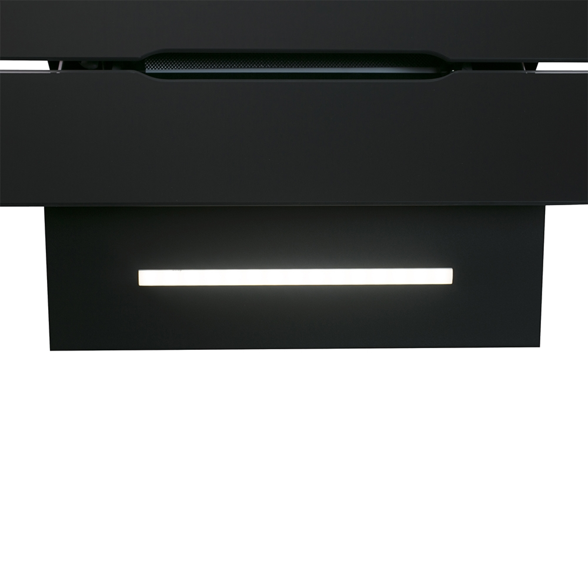 Вытяжка декоративная наклонная PERFELLI DNS 9793 B 1100 BL LED Strip - фото 4