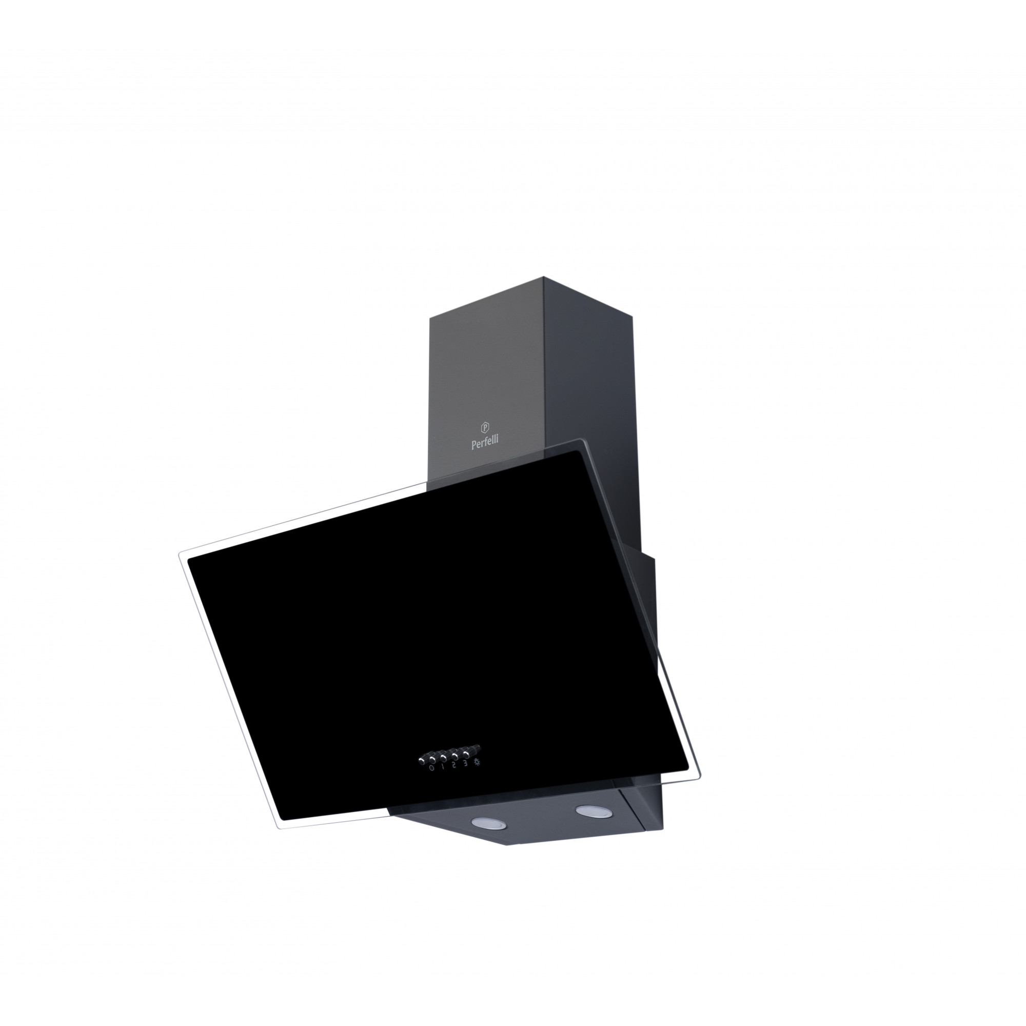 Вытяжка декоративная наклонная PERFELLI DN 6272 D 700 BL LED - фото 4