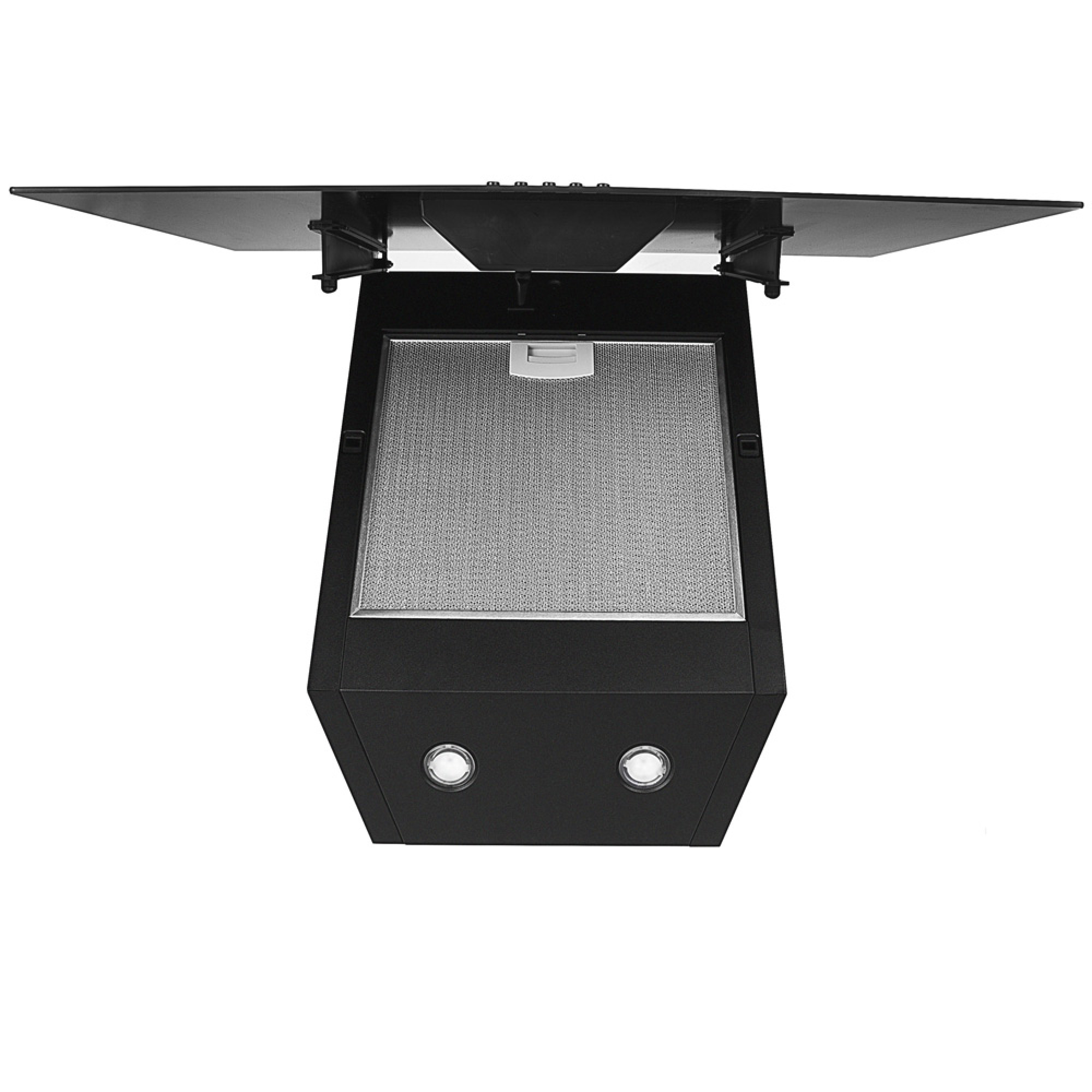 Вытяжка декоративная наклонная PERFELLI DN 6422 D 850 BL LED - фото 7