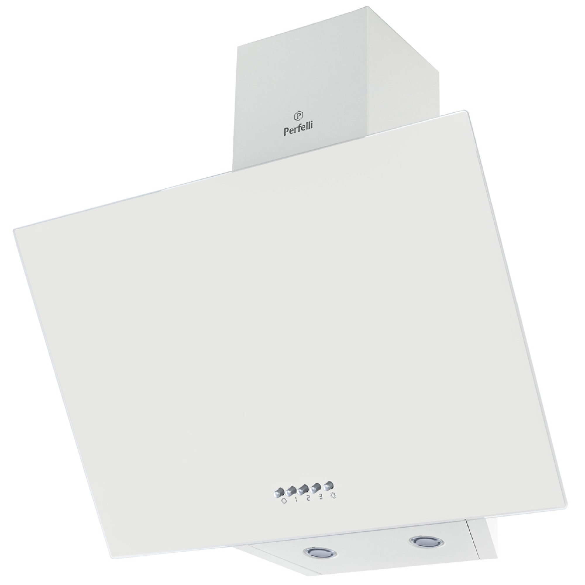 Витяжка декоративна похила PERFELLI DN 6422 D 850 WH LED - фото 4