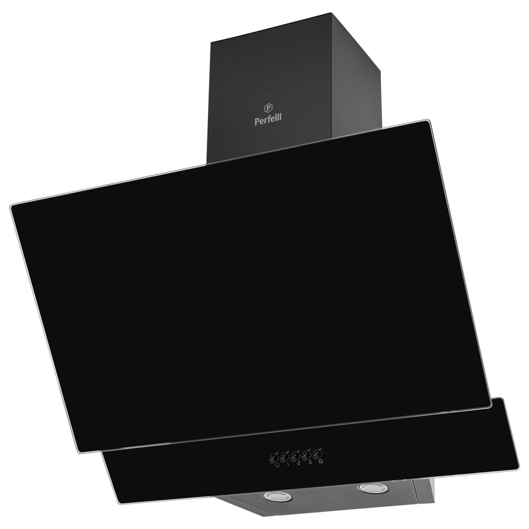 Вытяжка декоративная наклонная PERFELLI DN 6452 D 850 BL LED - фото 4