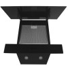 Вытяжка декоративная наклонная PERFELLI DN 6452 D 850 BL LED (Италия)- № 7