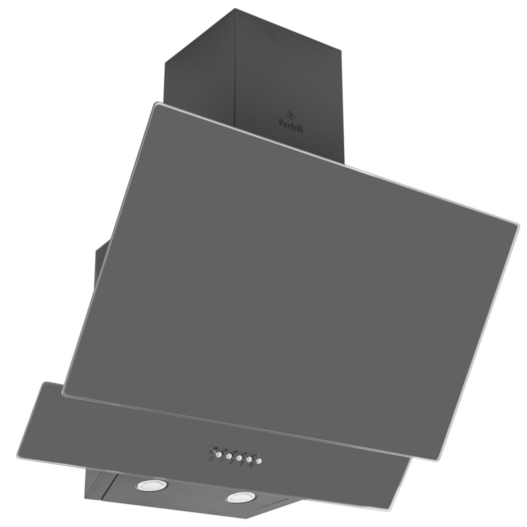 Вытяжка декоративная наклонная PERFELLI DN 6452 D 850 GR LED - фото 3
