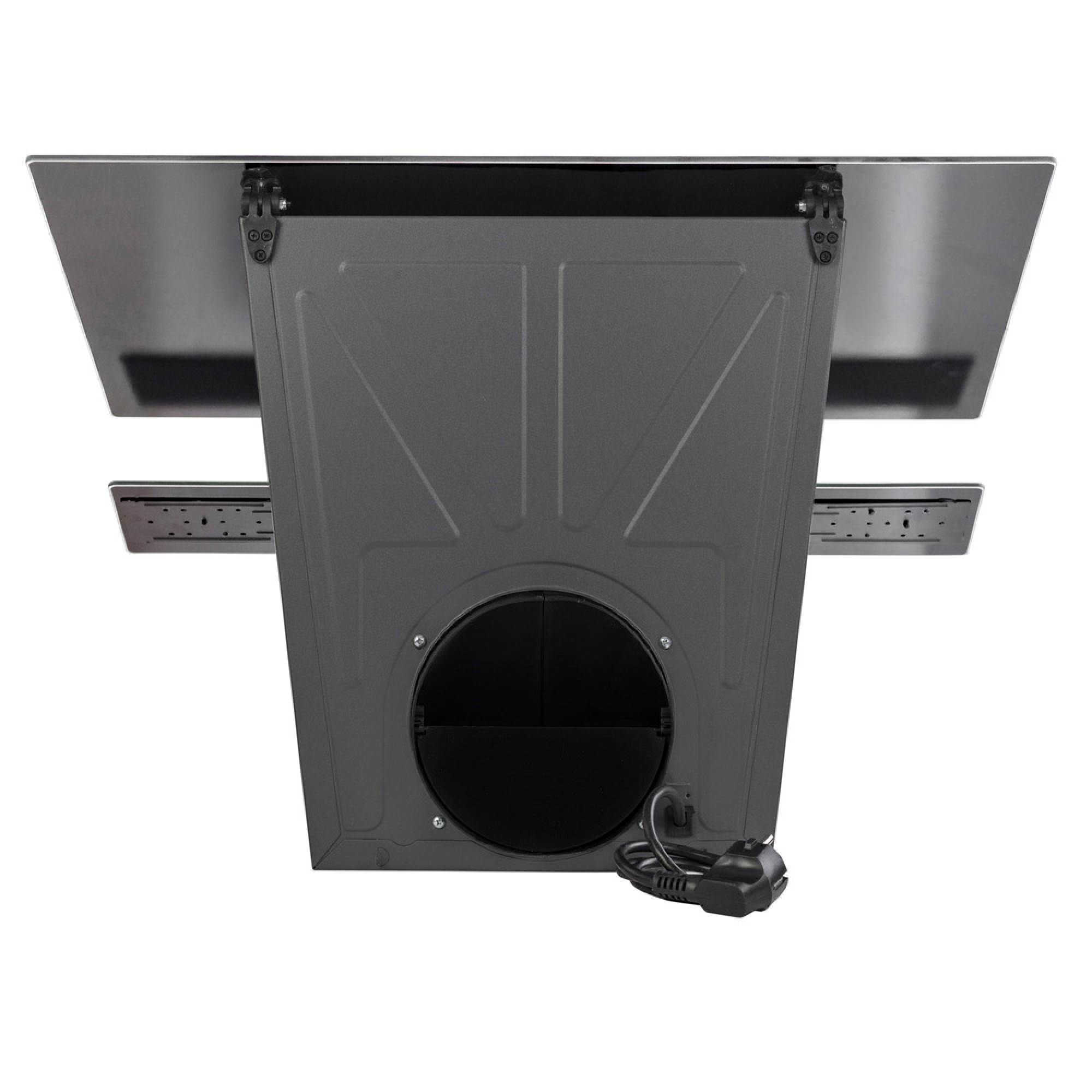 Вытяжка декоративная наклонная PERFELLI DN 6452 D 850 GR LED - фото 7