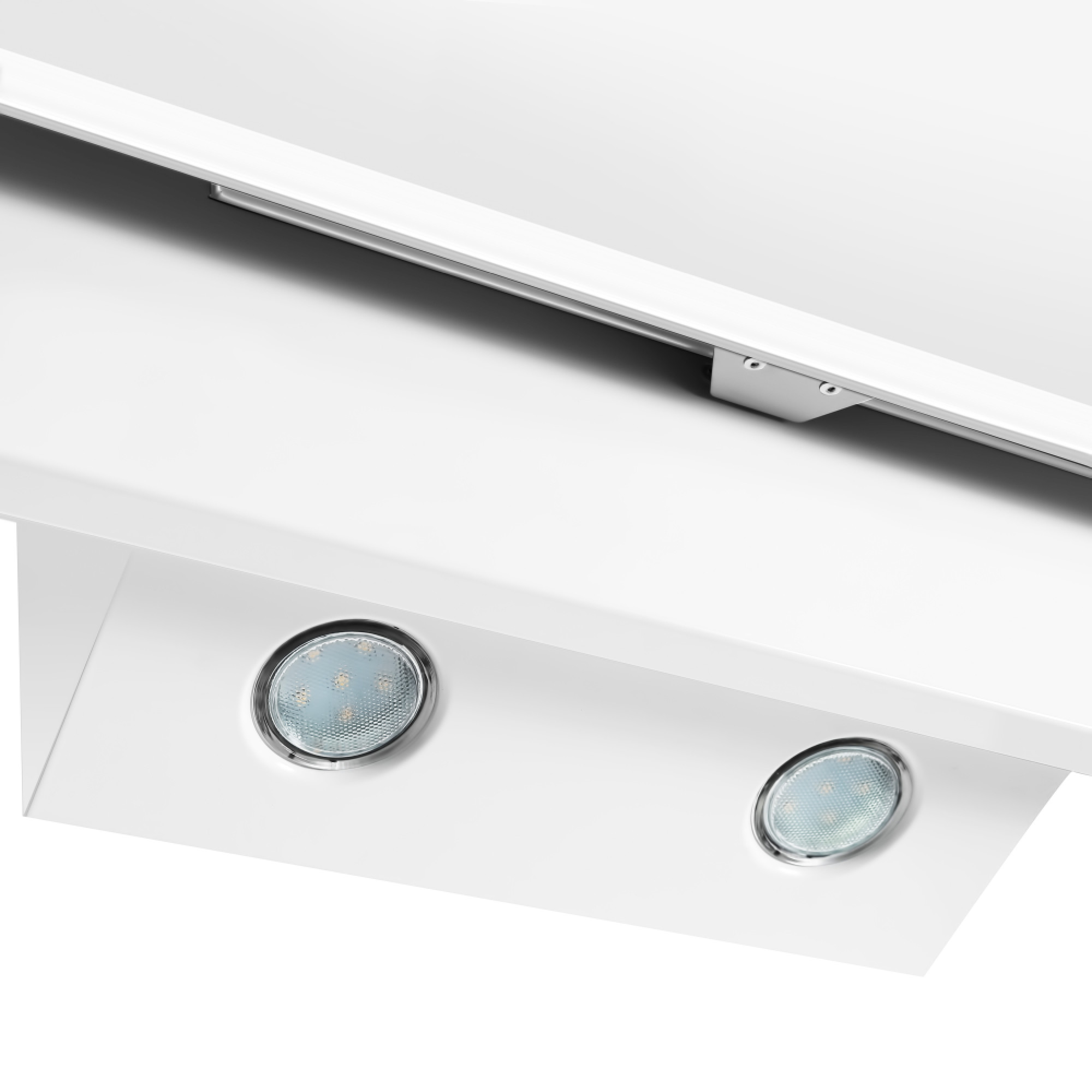 Вытяжка декоративная наклонная PERFELLI DN 6672 A 1000 W/I LED - фото 5