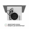 Вытяжка декоративная наклонная PERFELLI VICCO 5HSR BIANCO (Италия)- № 8