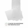 Вытяжка декоративная наклонная PERFELLI VICCO 6HM BIANCO (Италия)- № 4