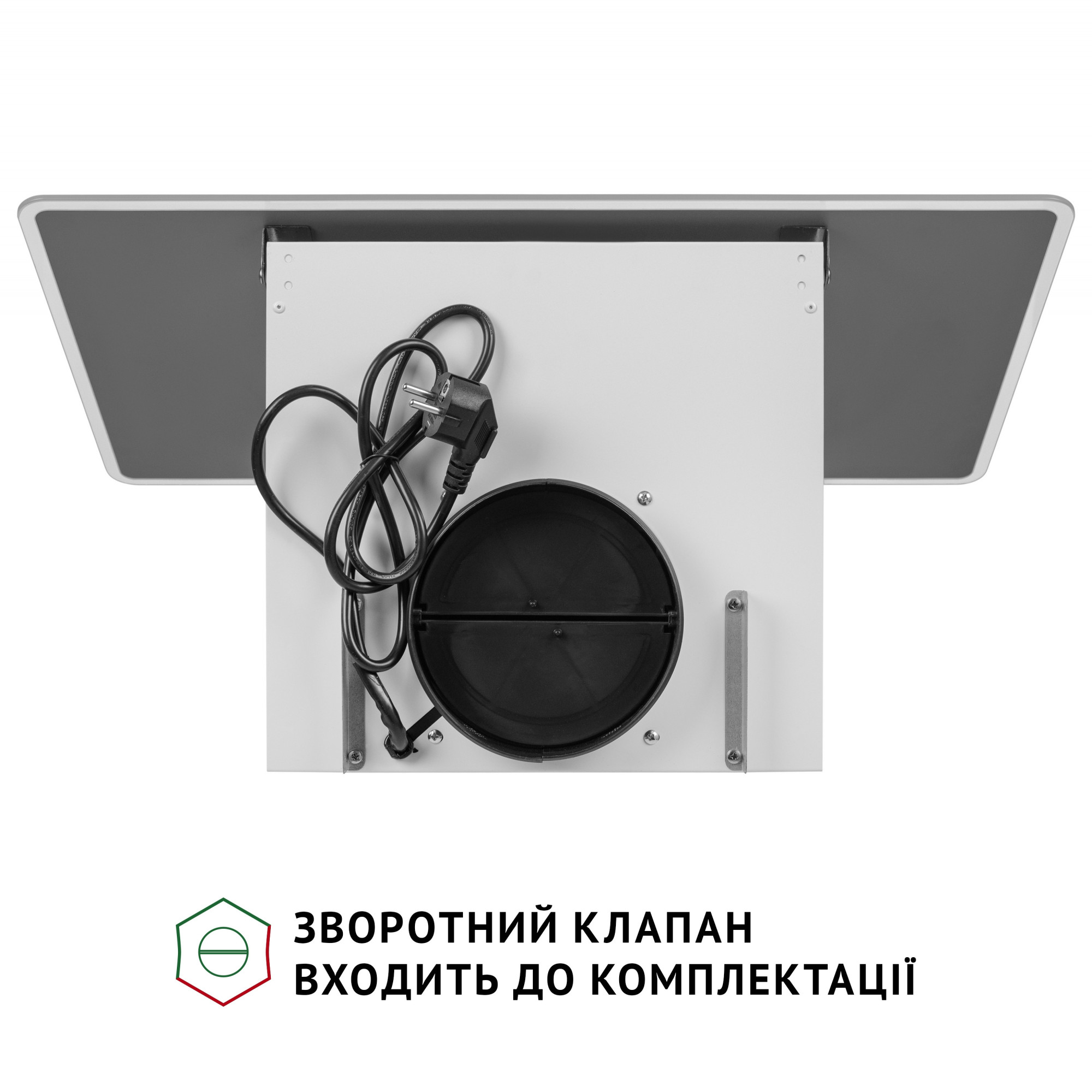 Вытяжка декоративная наклонная PERFELLI VICCO 6HM BIANCO - фото 8