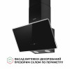 Вытяжка декоративная наклонная PERFELLI VICCO 6HSR NERO (Италия)- № 3