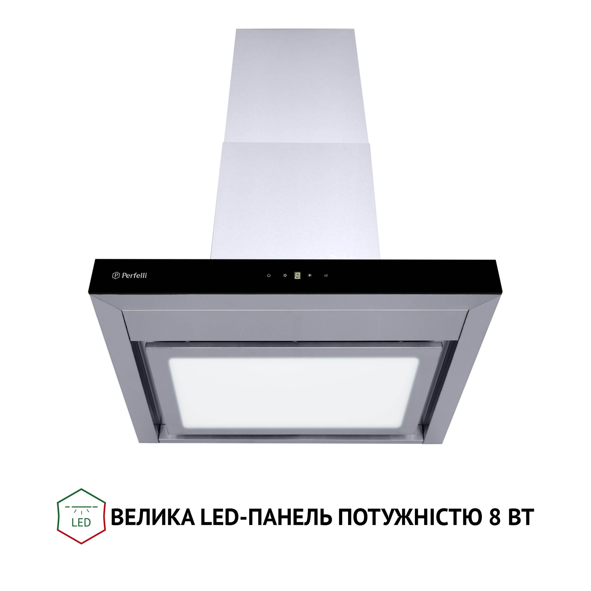 Декоративная вытяжка Т-образная PERFELLI TS 6635 I/BL 1000 LED - фото 3