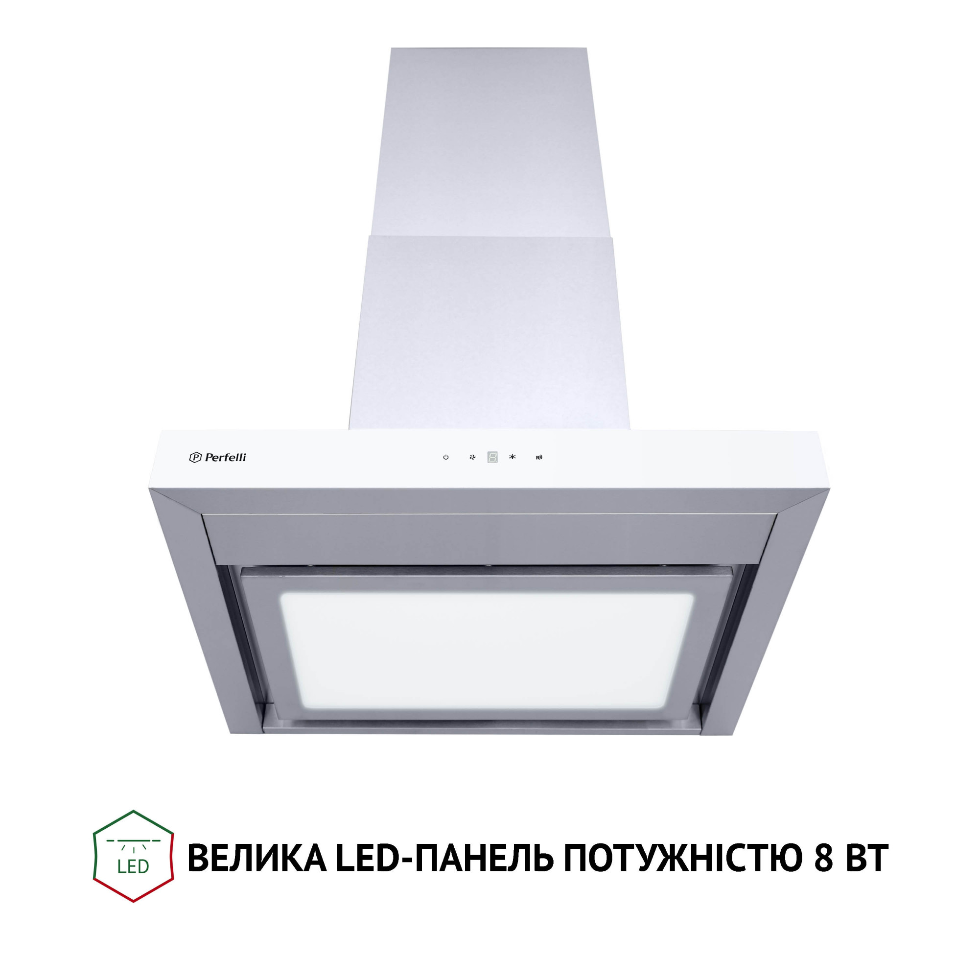 Вытяжка декоративная Т-образная PERFELLI TS 6635 I/WH 1000 LED - фото 3