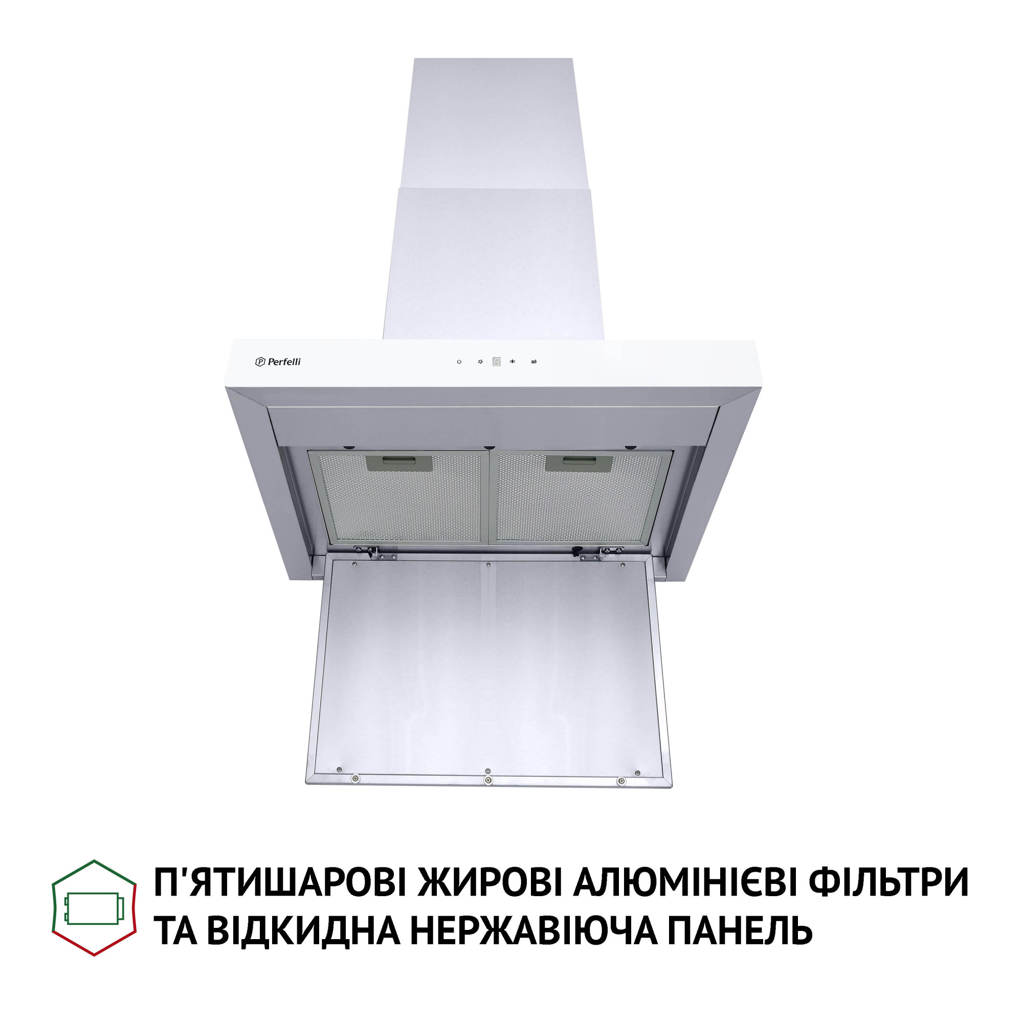 Вытяжка декоративная Т-образная PERFELLI TS 6635 I/WH 1000 LED - фото 6