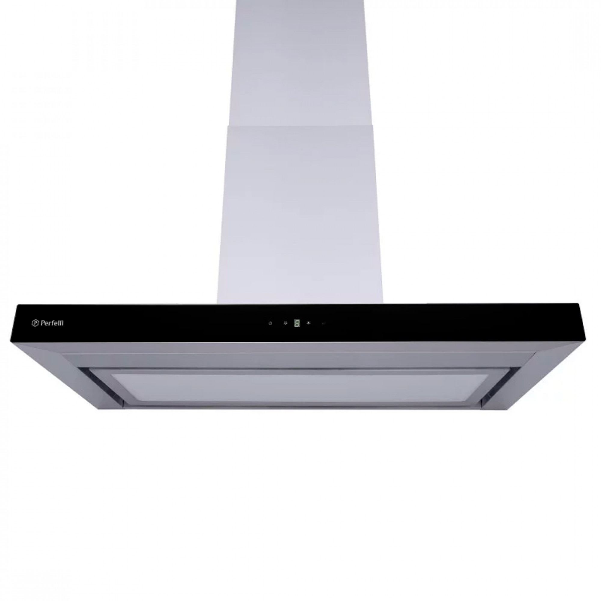 Витяжка декоративна Т-подібна PERFELLI TS 9635 I/BL 1000 LED (Колір Нержавіюча сталь/Чорний), Атикул 5902767157506 | Знижка купить на AQUILA.UA - фото 1
