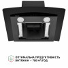 Витяжка декоративна зі склом Perfelli GRASSI 6HMB NERO (Італія)- № 7