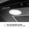 Витяжка декоративна зі склом Perfelli GRASSI 6PWB NERO (Італія)- № 5