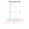 Витяжка декоративна зі склом Perfelli GRASSI 6PWX INOX (Італія)- № 12