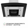 Витяжка декоративна зі склом Perfelli GRASSI 6PWX INOX (Італія)- № 9