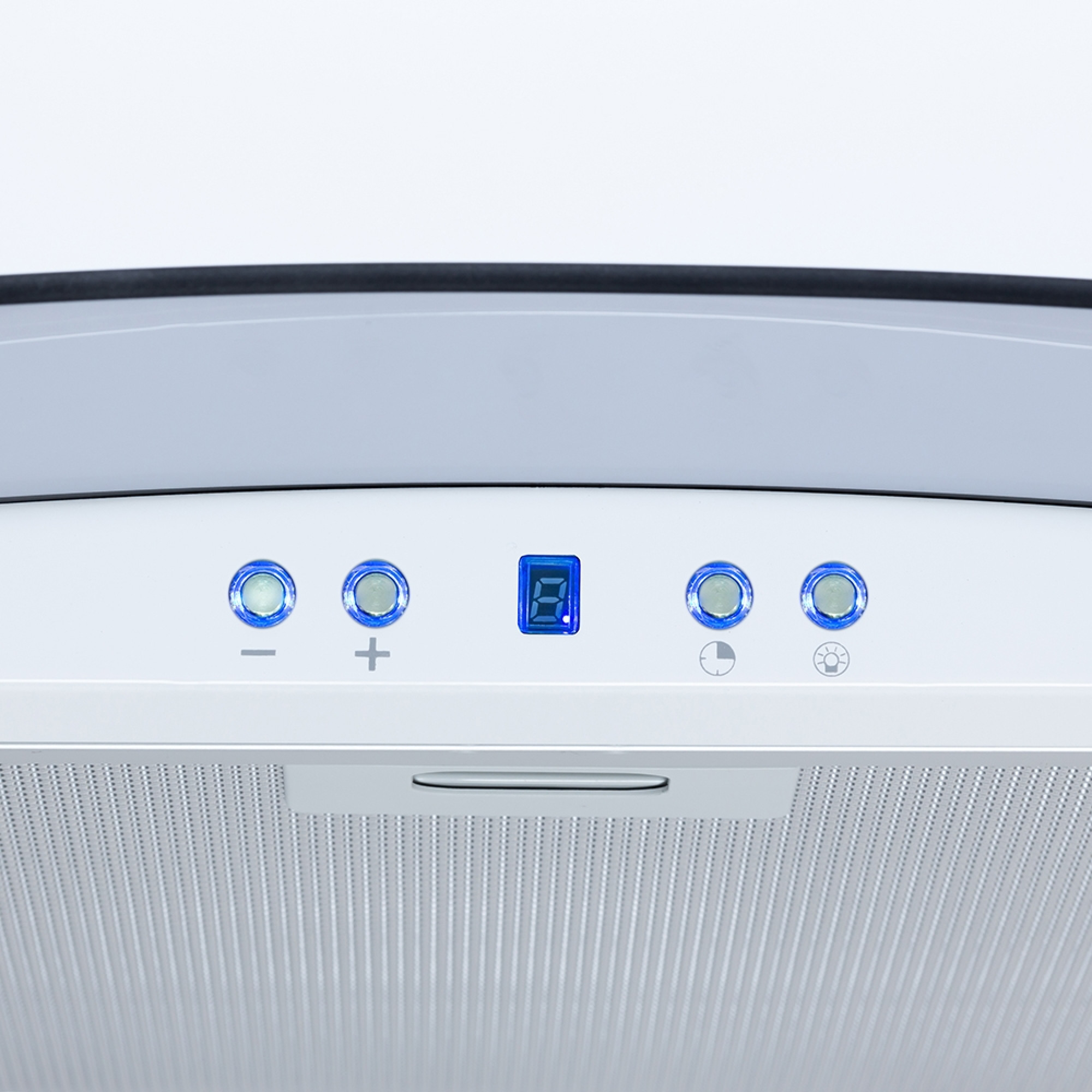 Вытяжка декоративная со стеклом PERFELLI G 6841 W (Цвет Белый) - фото 8 Вытяжка декоративная со стеклом PERFELLI G 6841 W - фото 8