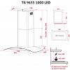 Декоративная вытяжка со стеклом PERFELLI TG 9635 I 1000 LED (Италия)- № 12
