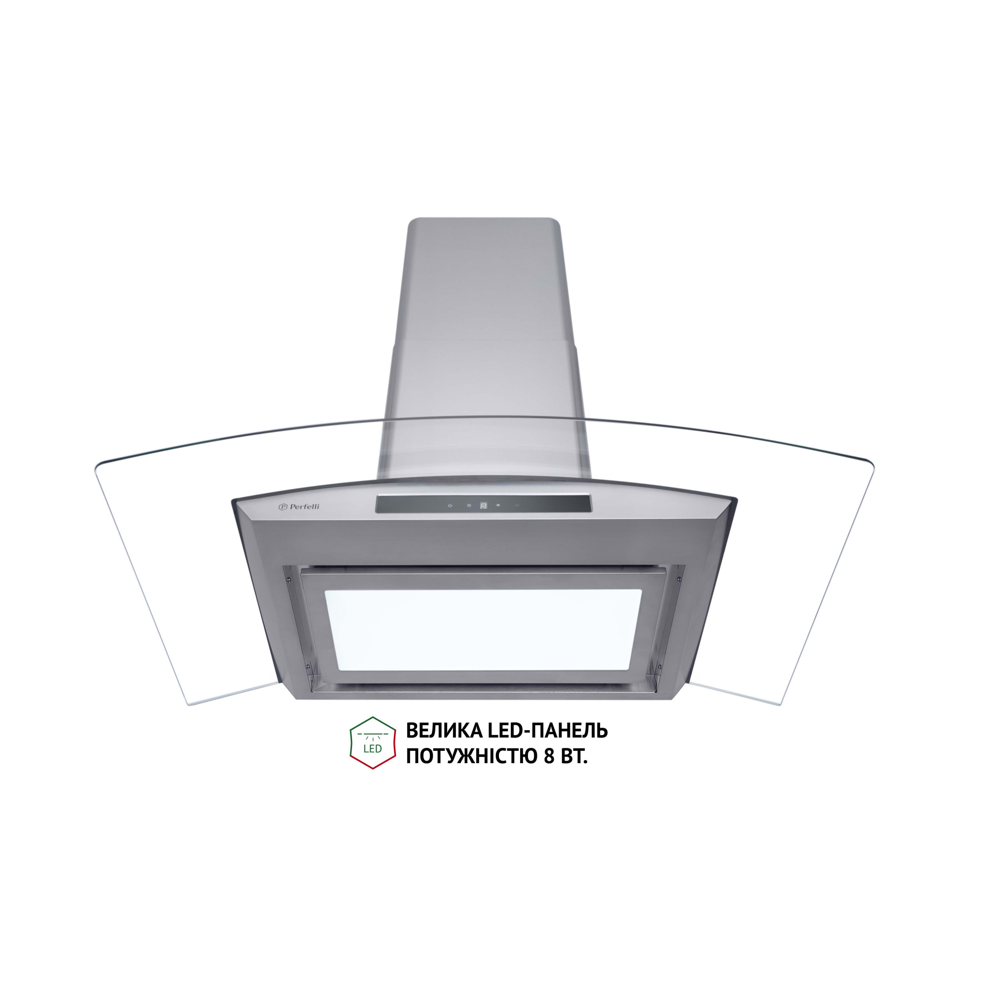 Декоративная вытяжка со стеклом PERFELLI TG 9635 I 1000 LED - фото 4