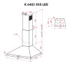 Вытяжка купольная PERFELLI K 6402 BL 850 LED (Италия)- № 11