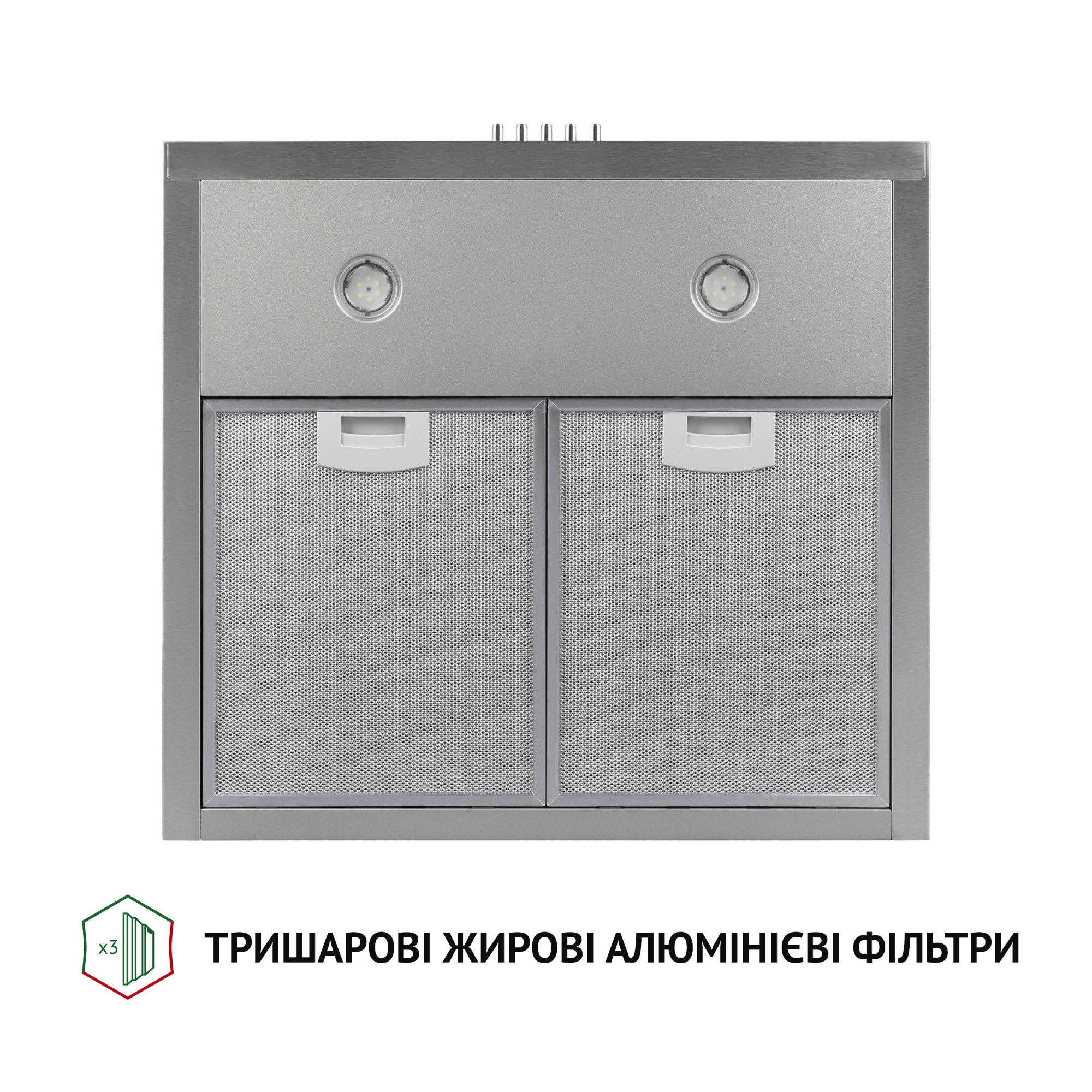 Вытяжка купольная PERFELLI K 5202 I 700 LED (Цвет Нержавеющая сталь) - фото 5 Вытяжка купольная PERFELLI K 5202 I 700 LED - фото 5