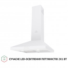 Витяжка купольна PERFELLI K 5202 WH 700 LED