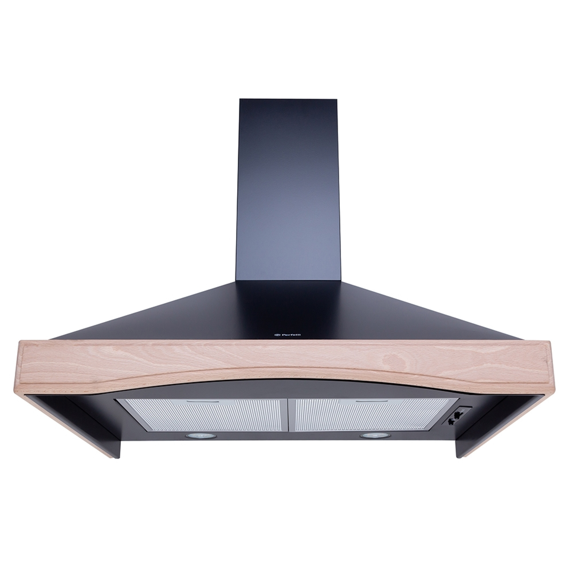 Витяжка купольна PERFELLI K 6122 BL Wood LED (Колір Чорний), Атикул 5902767155106 |  купить на AQUILA.UA - фото 1