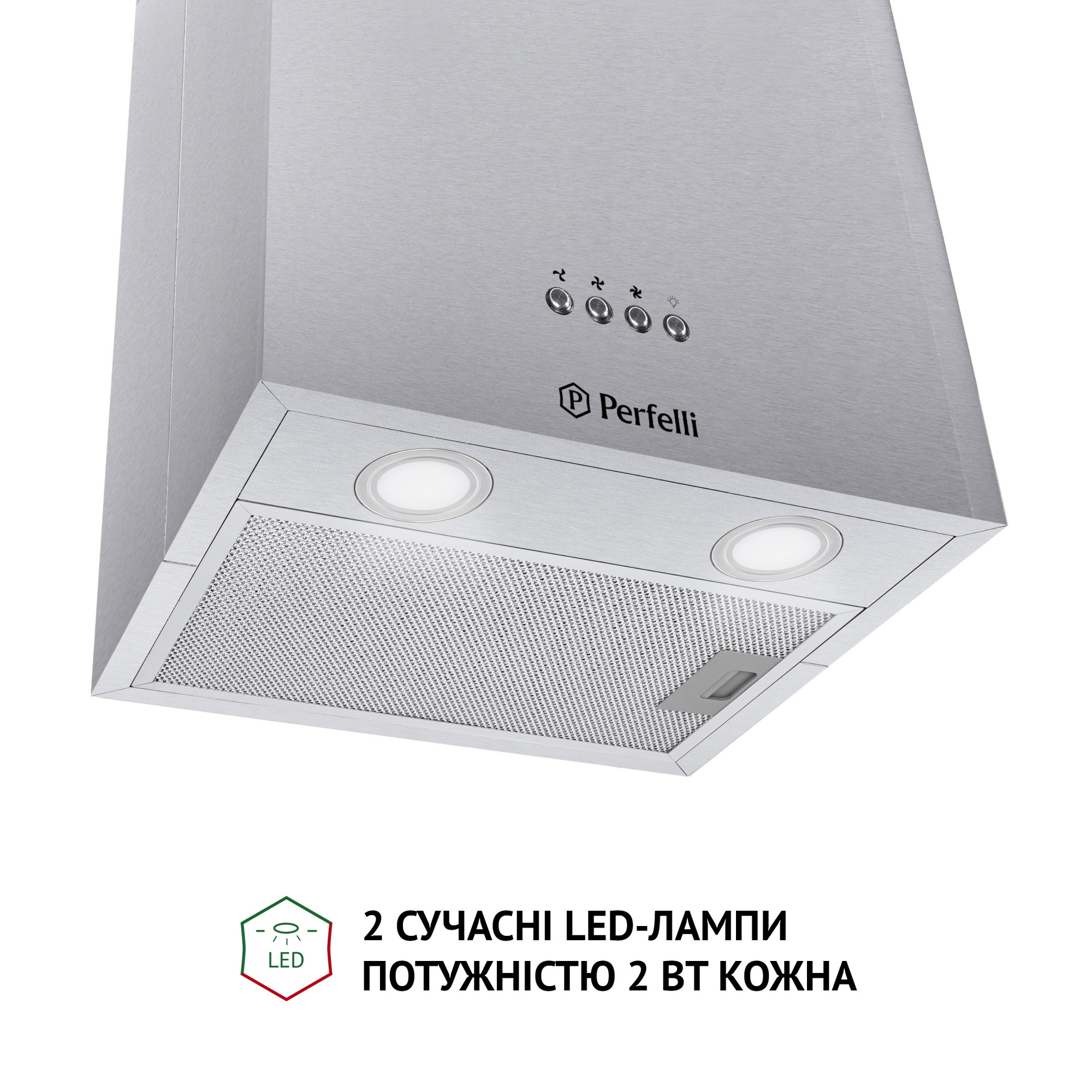 Вытяжка островная PERFELLI CQE 4692 I 1000 LED (Цвет Нержавеющая сталь) - фото 5 Вытяжка островная PERFELLI CQE 4692 I 1000 LED - фото 5