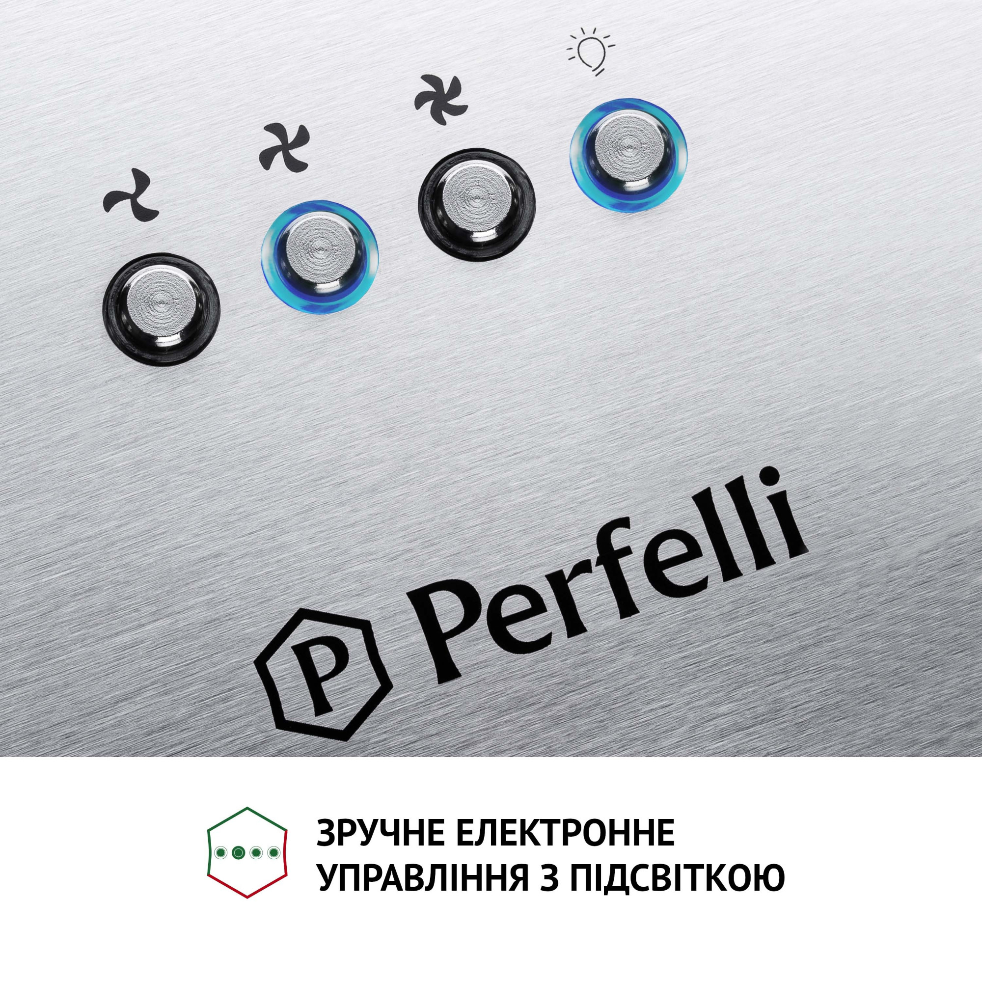 Вытяжка островная PERFELLI CQE 4692 I 1000 LED (Цвет Нержавеющая сталь) - фото 6 Вытяжка островная PERFELLI CQE 4692 I 1000 LED - фото 6