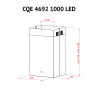Вытяжка островная PERFELLI CQE 4692 I 1000 LED (Цвет Нержавеющая сталь) - № 10 Вытяжка островная PERFELLI CQE 4692 I 1000 LED (Италия)- № 10