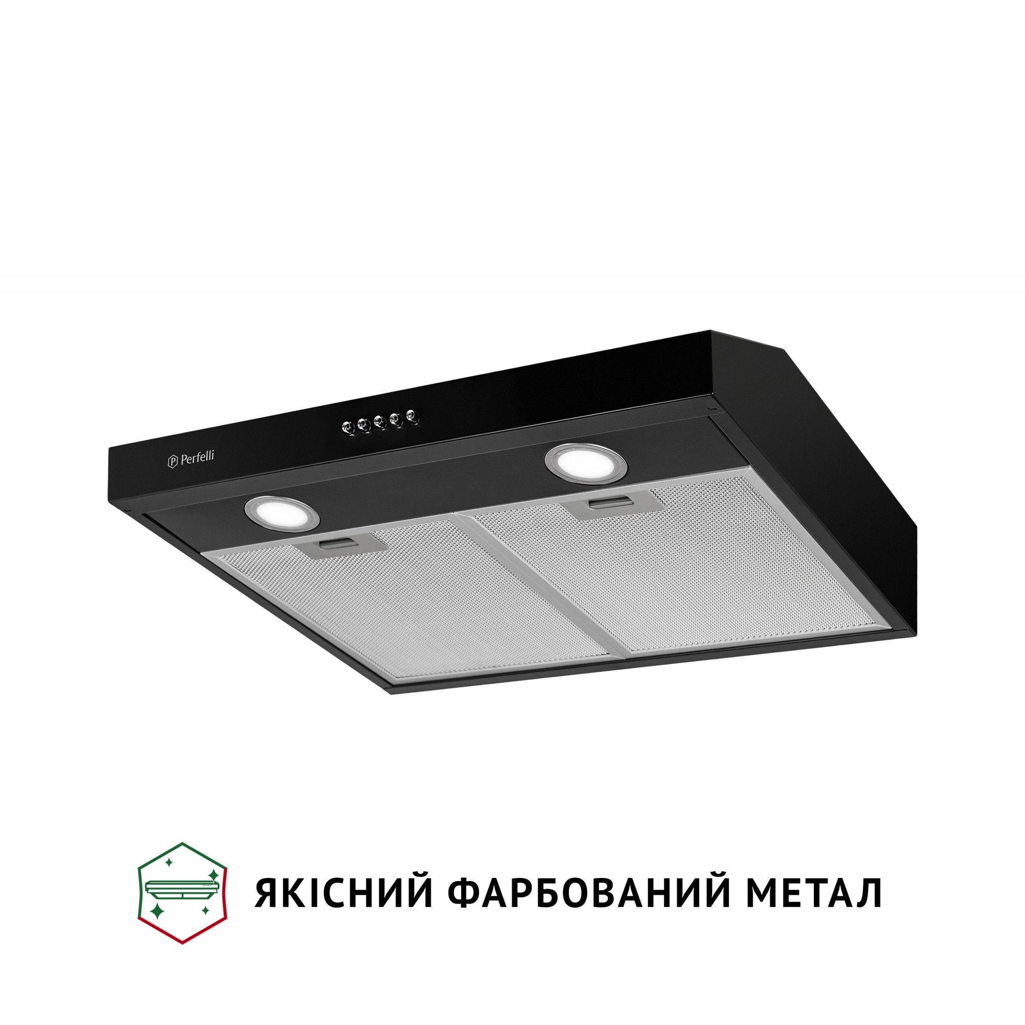 Витяжка плоска Perfelli PL 5002 BL LED - фото 4