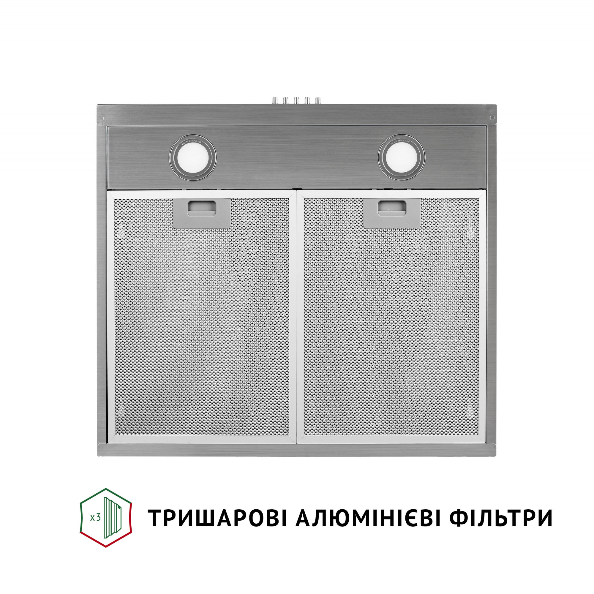 Витяжка плоска Perfelli PL 5002 I LED - фото 4