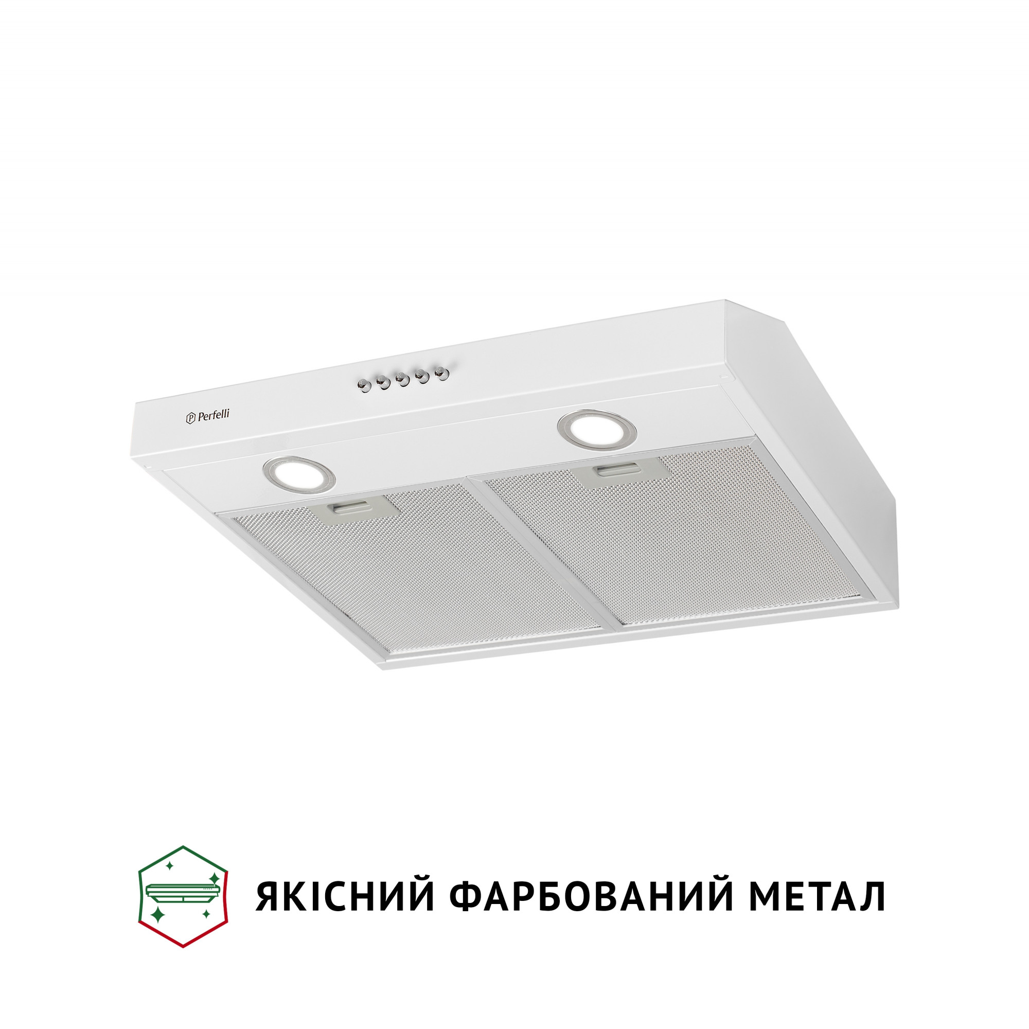 Витяжка плоска Perfelli PL 5002 W LED - фото 4