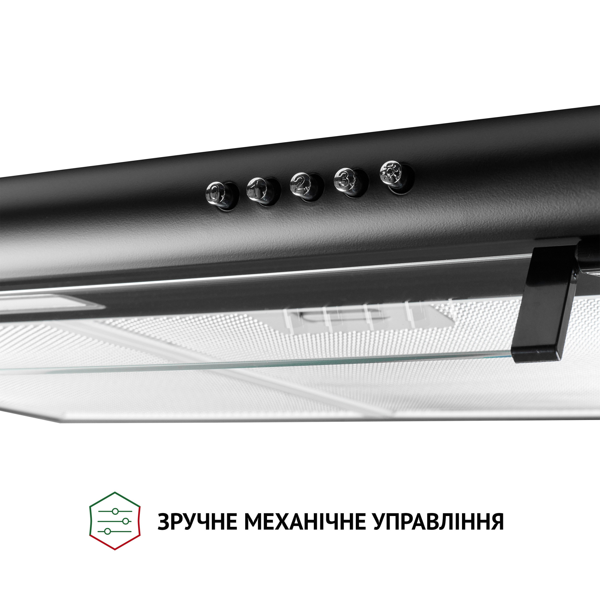 Вытяжка плоская PERFELLI PL 5144 BL LED (Цвет Черный) - фото 5 Вытяжка плоская PERFELLI PL 5144 BL LED - фото 5