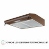 Вытяжка плоская PERFELLI PL 5144 Dark BR LED (Италия)- № 4